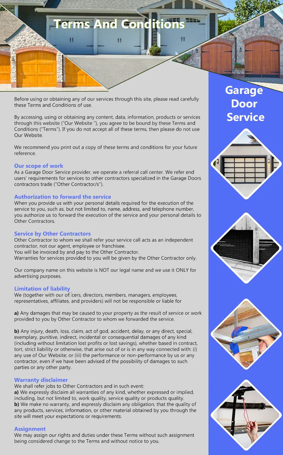 Metro Garage Door Repair Service Baltimore, MD 410-834-3206